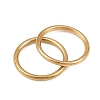 Ion Plating(IP) 304 Stainless Steel Closed Jump Rings STAS-G393-06G-17-3