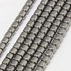 Electroplate Non-magnetic Synthetic Hematite Beads Strands G-J163-2x2mm-05-1