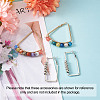 Iron Hoop Earrings EJEW-TA0010-07-12