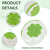 Acrylic Cabochons OACR-WH20008-02-5