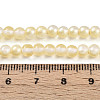Baking Paint Transparent Glass Beads X1-DGLA-N011-4mm-02-4