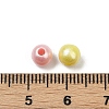 Opaque Acrylic Imitation Pearl Beads OACR-B031-55-6mm-3