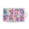 112Pcs 8 Styles Handmade Polymer Clay Beads CLAY-FP0001-09-2