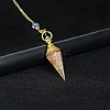 Resin Cone Dowsing Pendulums PW-WGC05D6-01-1