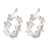 Women's 304 Stainless Steel Stud Earrings SA-CBA4160-25P-4