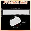 Polyester Ribbed Elastic Fabric for Collar DIY-WH0698-094C-2