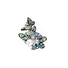 Butterfly Retro Creative Abalone Shell Brooch PW-WGDD044-01-3