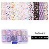 10 Rolls Nail Art Transfer Stickers MRMJ-R090-63-2
