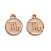 Alloy Enamel Pendants ENAM-S124-01A-10L-1