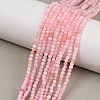 Natural Peru Pink Opal Beads Strands G-F798-A01-01C-1