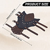 Imitation Leather Arm Guard AJEW-WH0542-64-2
