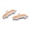 Rack Plating Alloy Enamel Pendants LS-PALLOY-T075-156-2