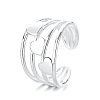 Heart Brass Cuff Rings for Women FS-WG6A9FB-01-5