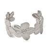 Non-Tarnish 304 Stainless Steel Open Cuff Bangles X-AJEW-Z009-06D-P-2