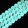 Synthetic Luminous Stone Beads Strands G-T129-12C-4