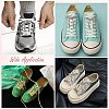 Plastic Imitation Pearl Bowknot Shoe Charms DIY-WH20002-152C-4