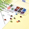 10 Colors 80Pcs Two-tone Opaque Acrylic Beads FIND-FS0002-68-10