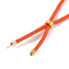 Nylon Cords Necklace Making AJEW-P116-03G-17-2