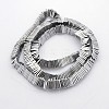 Electroplate Non-magnetic Synthetic Hematite Beads Strands G-J225A-08-2