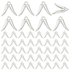60Pcs Tibetan Style Alloy Pendants FIND-SC0019-36AS-1