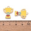 Alloy Enamel Pendants ENAM-Q004-01KCG-14-3