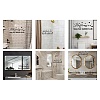 PVC Quotes Wall Sticker DIY-WH0200-047-5