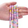 Handmade Polymer Clay Beads Strands CLAY-N008-008M-6