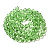 Transparent Glass Beads EGLA-A035-T10mm-D09-3