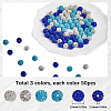 150Pcs 3 Colors Pave Disco Ball Beads RB-SP0001-10B-2