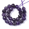Natural Amethyst Beads Strands G-S345-8mm-010-2