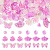 100G Opaque Acrylic Beads OACR-TA0002-93D-1
