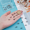 30Pcs 304 Stainless Steel Connector Charms STAS-UN0063-90-4