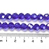 Transparent Glass Beads LS-EGLA-A035-T8mm-B06-4