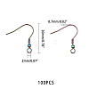 Unicraftale 201 Stainless Steel Earring Hooks STAS-UN0003-02-3