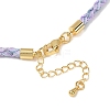 3.5MM Round Nylon Cotton Cord Necklace Making NJEW-C106-03G-09-3
