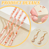 2 Strands Natural Pink Aventurine Beads Strands G-NB0005-63-5