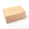 Wooden Leather Stamp Tools OBOX-WH0010-01A-2