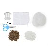 3D Owl DIY Animal Beading Embroidery Kit AC-CBA6750-04-3