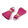 Handmade Polycotton(Polyester Cotton) Tassel Decorations FIND-R092-06-2