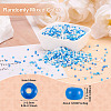 Opaque Glass Round Seed Beads GLAA-TAC0025-07A-05-4