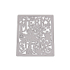 Frame Carbon Steel Cutting Dies Stencils X-DIY-F036-05-6