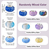 60Pcs 3 Styles Opaque Resin European Beads RESI-TA0005-29-4