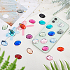 Fingerinspire 76Pcs 19 Colors Extra Large Jewelry Sticker TACR-FG0001-06-5