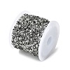 304 Stainless Steel Dapped Chains CHS-H036-01P-10-2