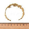 304 Stainless Steel Cuff Bangles for Women BJEW-F509-03D-G-5