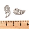 304 Stainless Steel Wing Clip-on Earrings EJEW-B116-04P-5