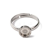 304 Stainless Steel Adjustable Ring Components X-STAS-B098-02B-P-2