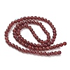 Natural Garnet Beads Strands X-G-Z104-A01-4mm-3