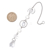 Glass Hanging Suncatchers HJEW-JM04530-3