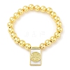 Brass Bracelets BJEW-S158-03G-4